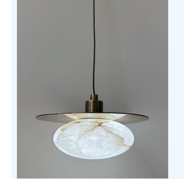 גוף תאורה תליה שיש סאם